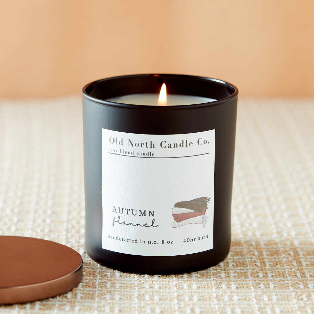 Autumn Flannel Candle