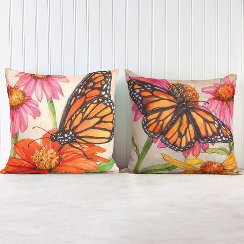 Butterfly Meadow Indoor/Outdoor Pillow