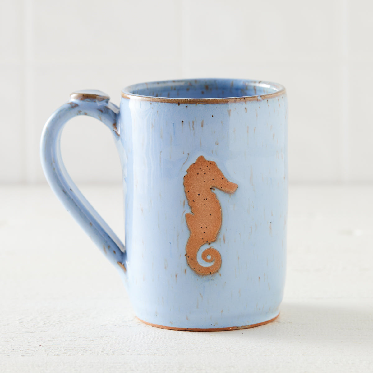 Seahorse Pottery Mug