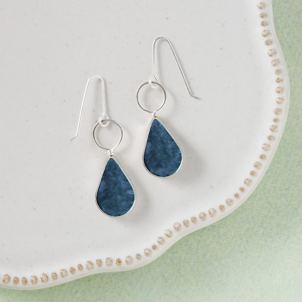 Festive Sparkle Teardrop Earrings  North Carolina Jewelry – Our State Store