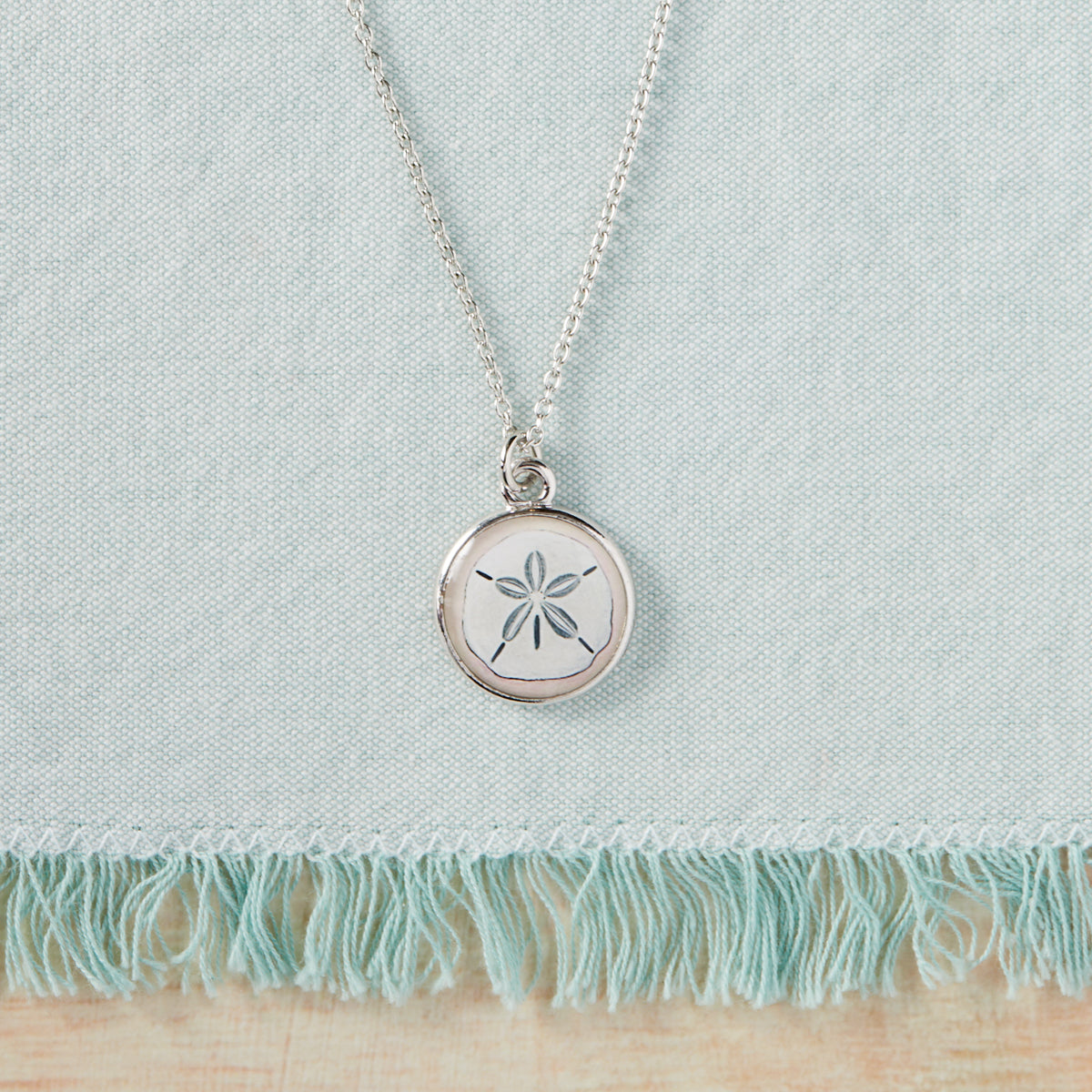 Illustrated Sand Dollar Necklace