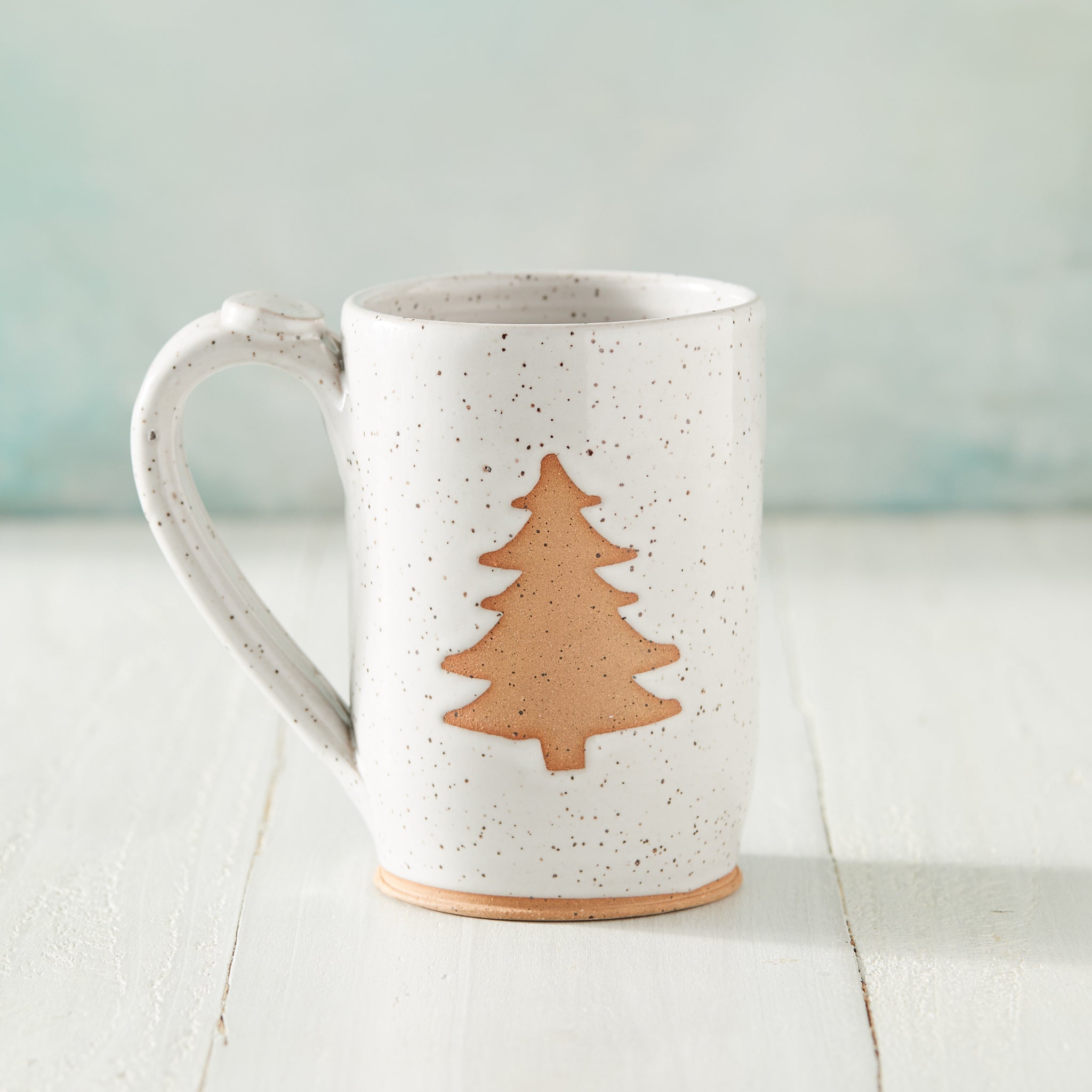 White Tree Pottery Mug