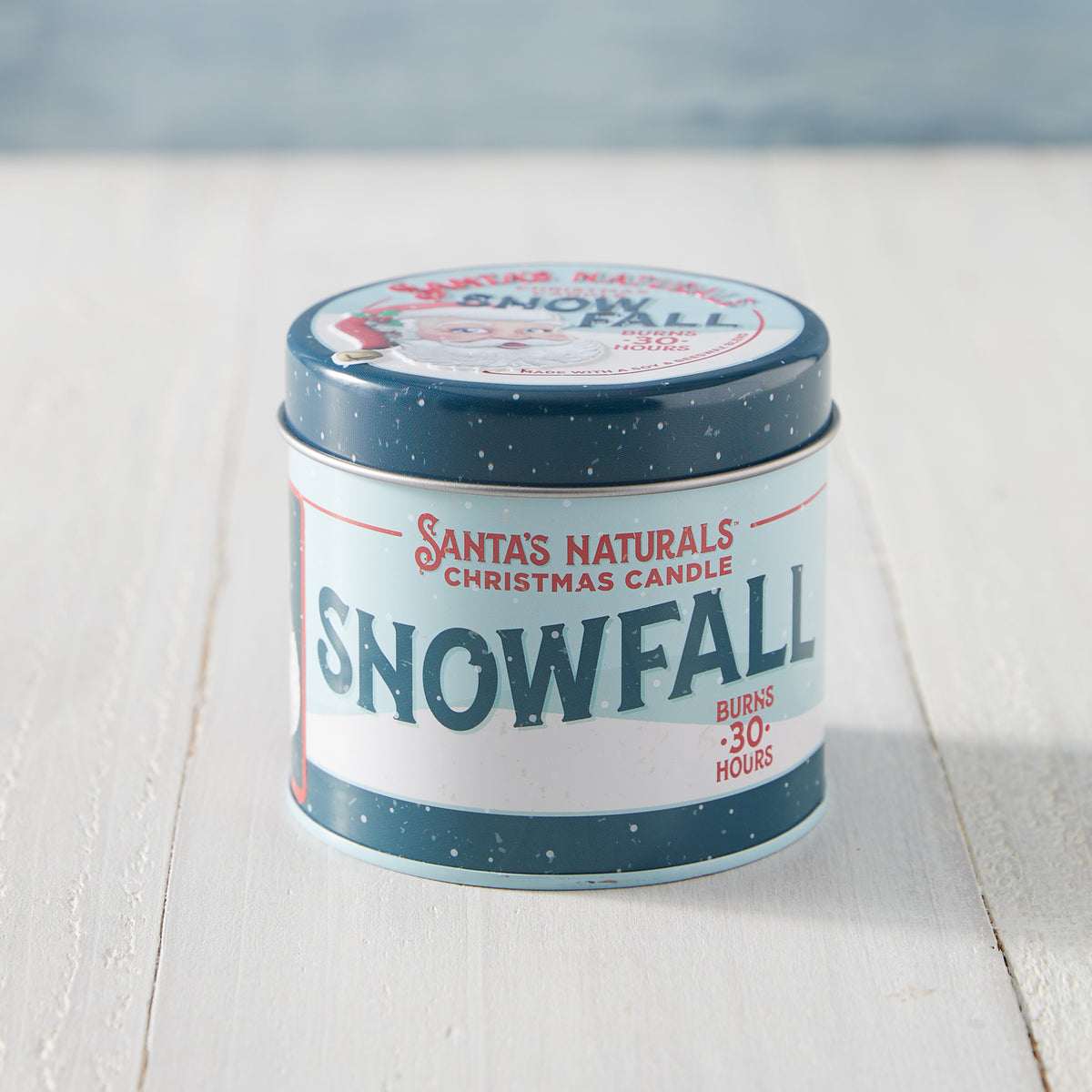 Snowfall Christmas Candle