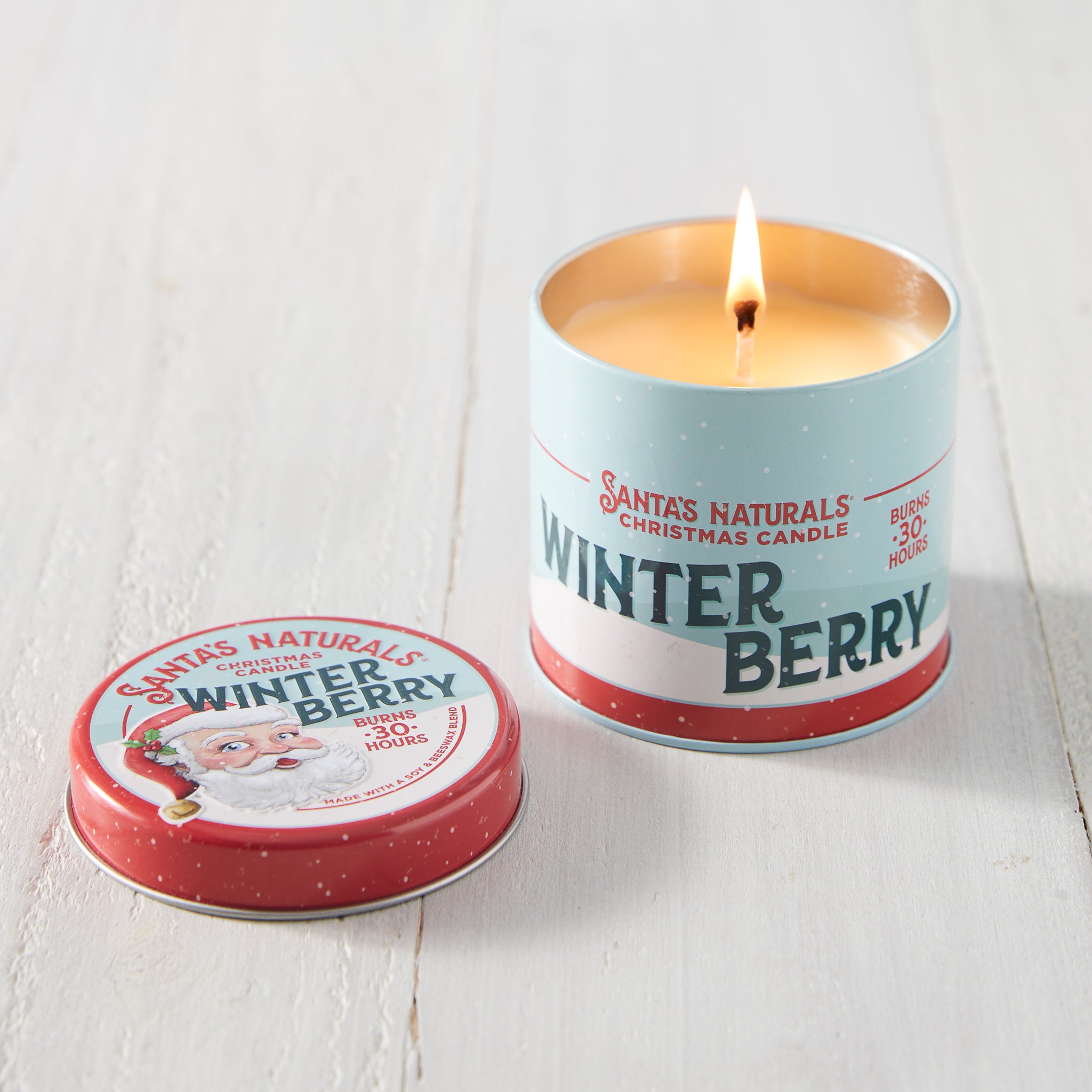Winter Berry Christmas Candle