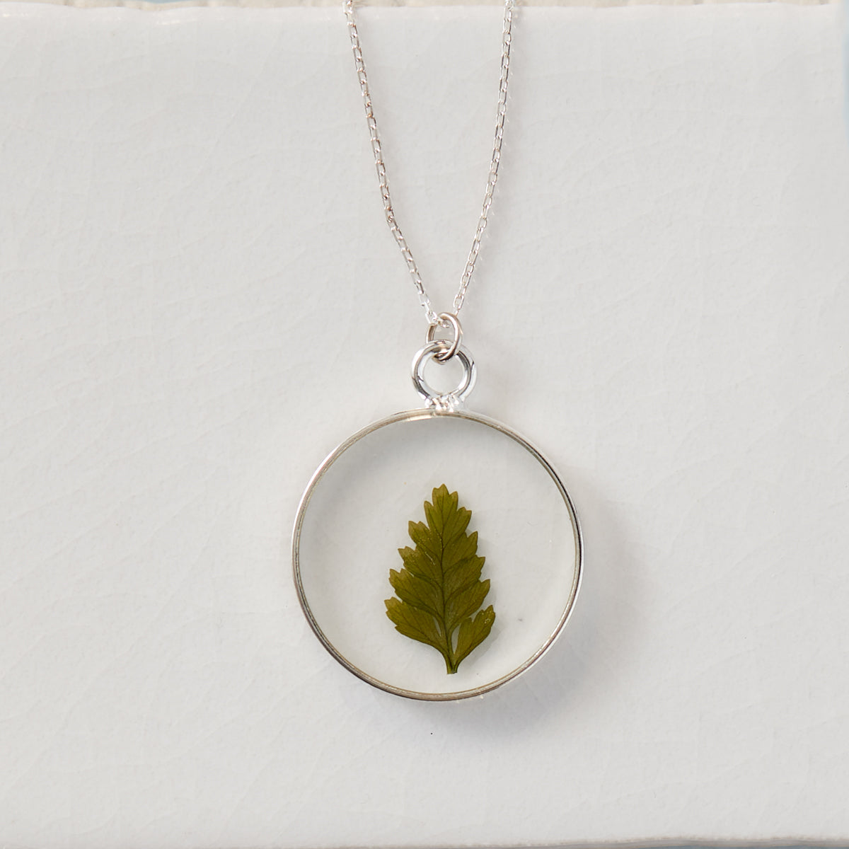 Green Foliage Necklace