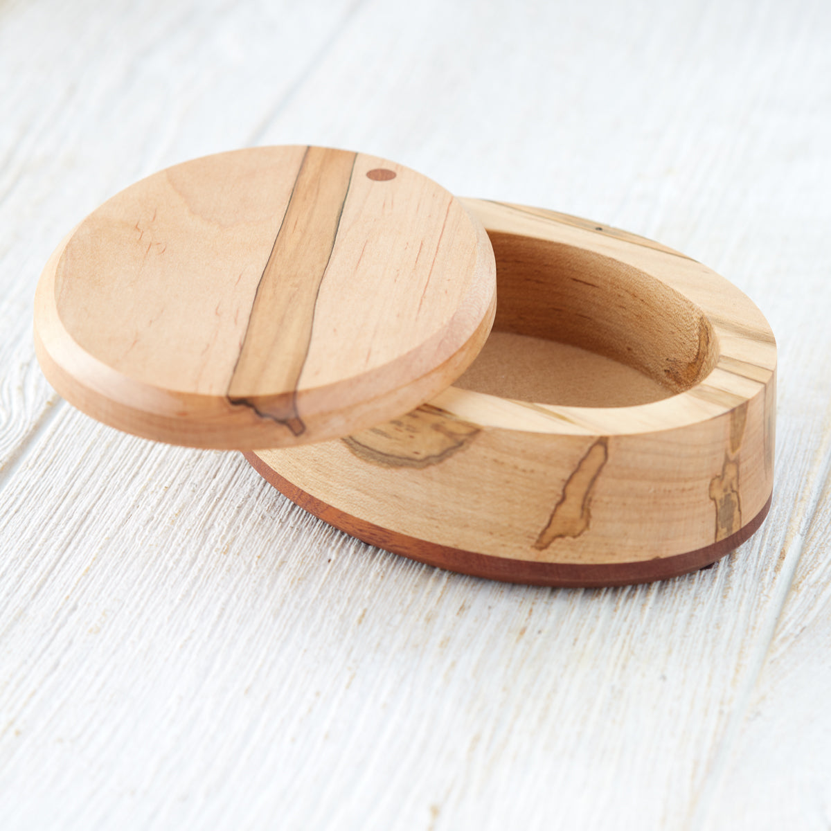 Oval Wooden Box