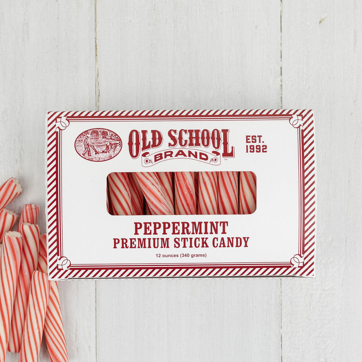 Vintage Peppermint Stick Candy