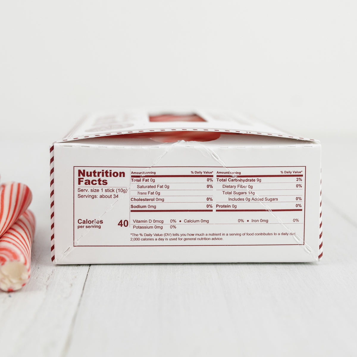 Vintage Peppermint Stick Candy