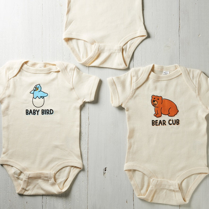 Cute Critter Baby Bodysuits