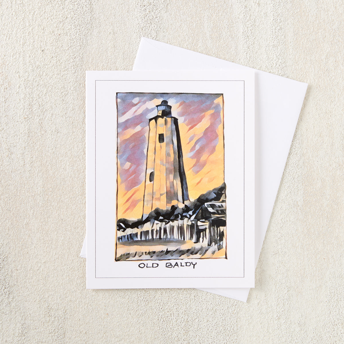 Painted Lighthouse Greeting Card Set