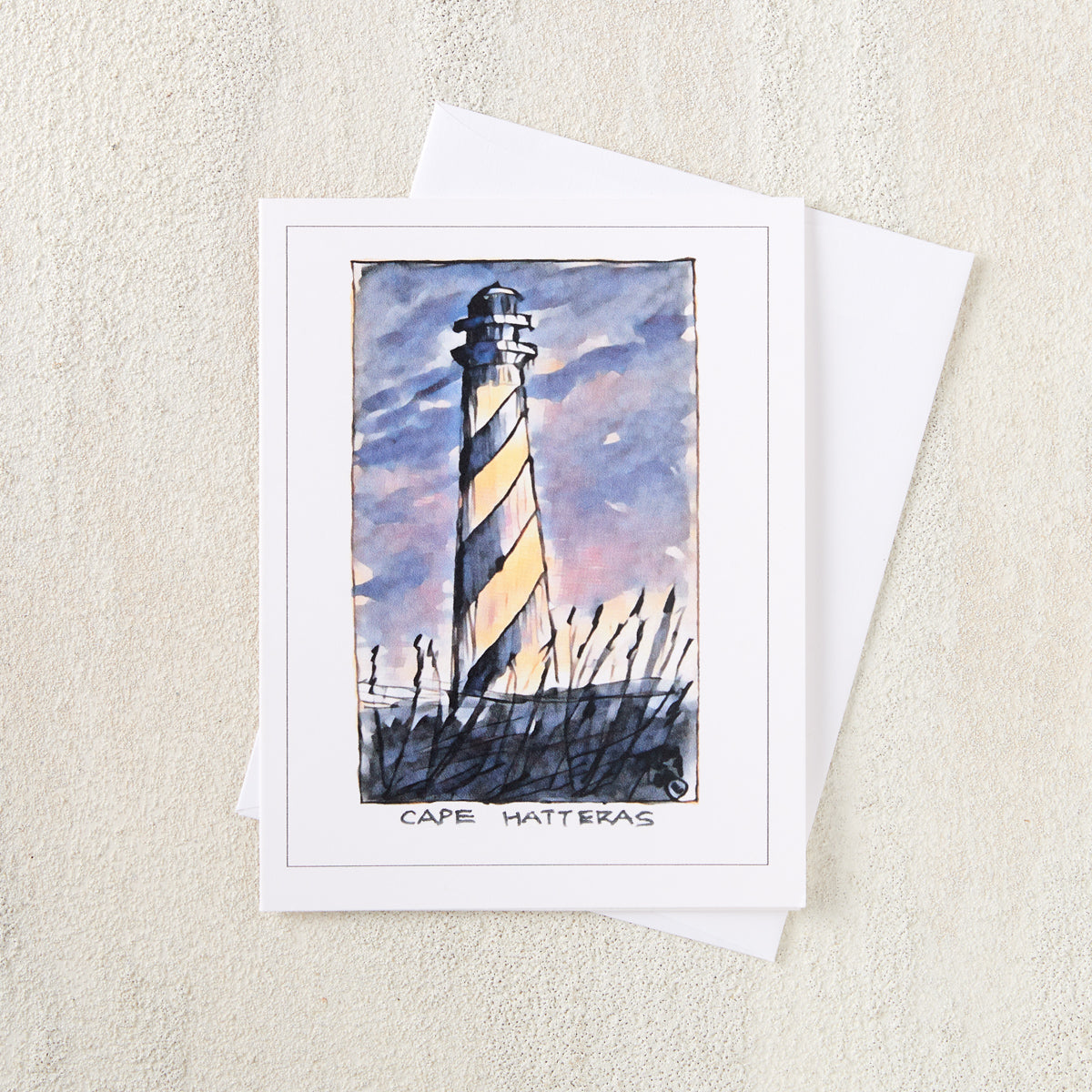 Painted Lighthouse Greeting Card Set